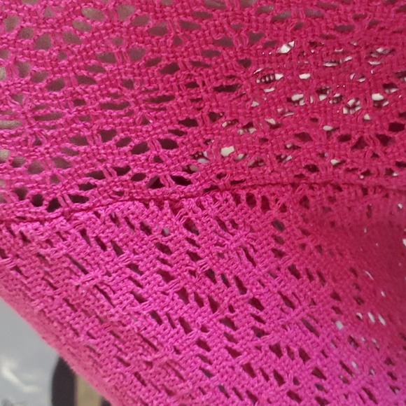 Vintage Crochet Long Sleeve Top Woman M/L - Picture 2 of 5